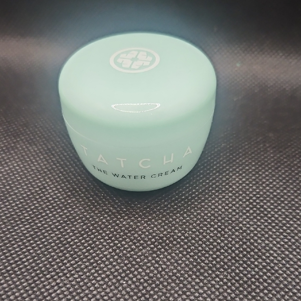 Tatcha Mint Green Water Cream Jar